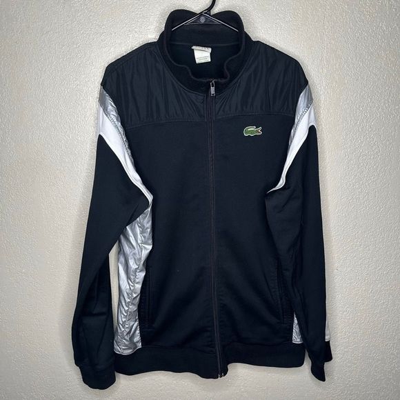 Y2K VTG Lacoste Track Jacket XL - Picture 2 of 4